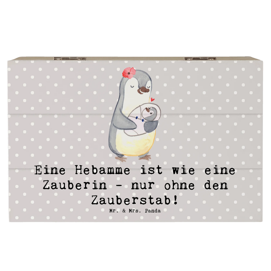 Holzkiste Hebamme Magie XXL, Geschenkbox, Erinnerungsbox, Aufbewahrungsbox, Schatulle, Holzkiste, Geschenkdose, Truhe, Kiste, Erinnerungskiste, Schatzkiste, Dekokiste, Beruf, Ausbildung, Jubiläum, Abschied, Rente, Kollege, Kollegin, Geschenk, Schenken, Arbeitskollege, Mitarbeiter, Firma, Danke, Dankeschön