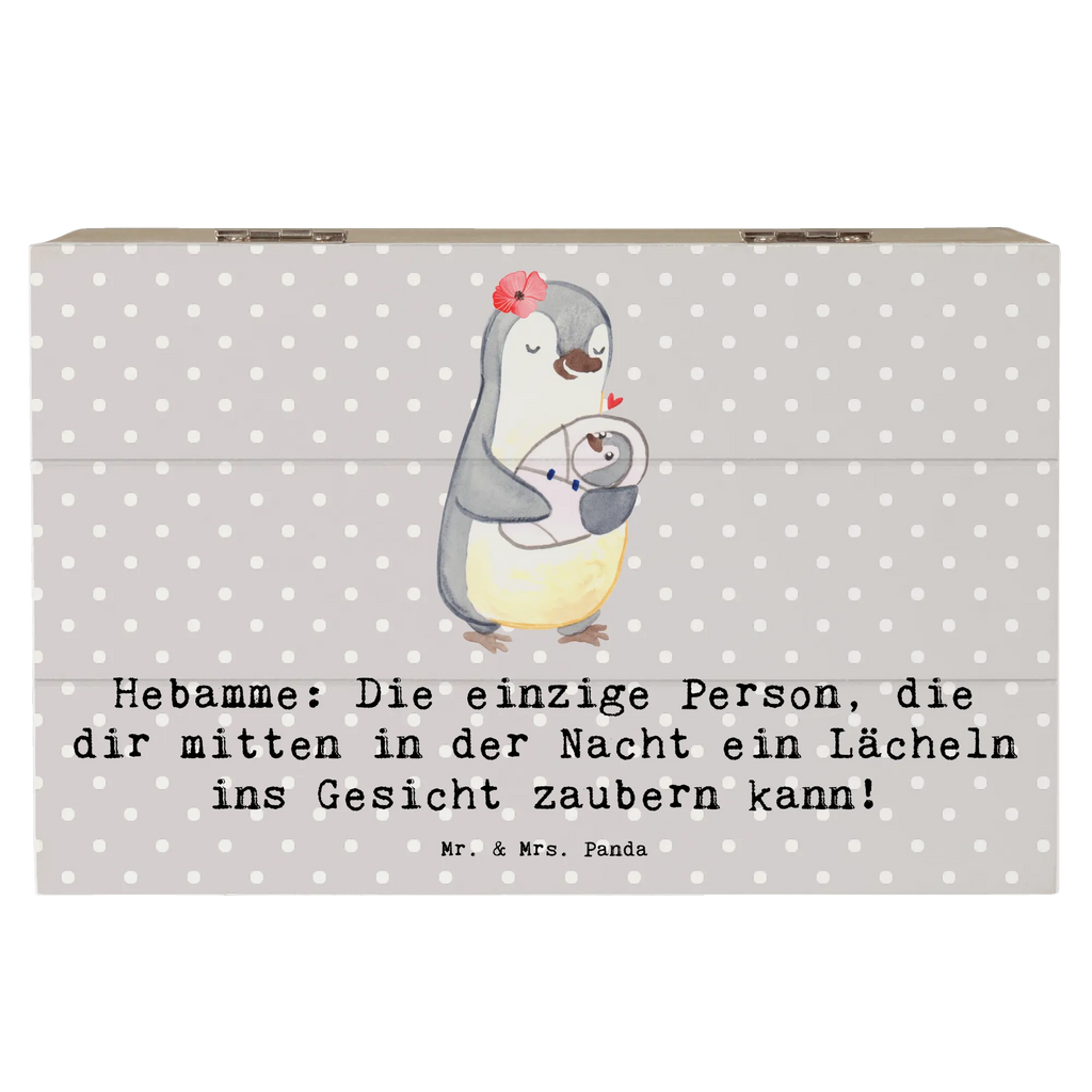 Holzkiste Hebamme Lächeln Geschenkbox, Aufbewahrungsbox, Geschenkdose, Erinnerungskiste, Kiste, Dekokiste, Holzkiste, Erinnerungsbox, Truhe, Schatulle, XXL, Schatzkiste, Beruf, Ausbildung, Jubiläum, Abschied, Rente, Kollege, Kollegin, Geschenk, Schenken, Arbeitskollege, Mitarbeiter, Firma, Danke, Dankeschön