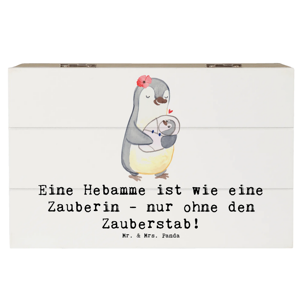 Holzkiste Hebamme Magie XXL, Geschenkbox, Erinnerungsbox, Aufbewahrungsbox, Schatulle, Holzkiste, Geschenkdose, Truhe, Kiste, Erinnerungskiste, Schatzkiste, Dekokiste, Beruf, Ausbildung, Jubiläum, Abschied, Rente, Kollege, Kollegin, Geschenk, Schenken, Arbeitskollege, Mitarbeiter, Firma, Danke, Dankeschön