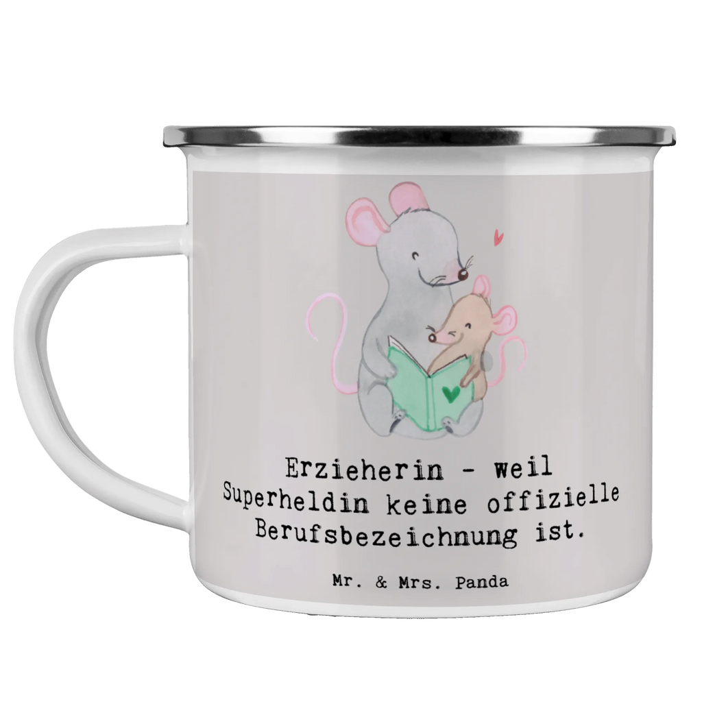 Enamel camping mug Erzieherin - weil Superheldin keine offizielle Berufsbezeichnung ist. Trinkbecher, Blechtassen, Outdoor Tasse, Camping Tasse Emaille, Blechtasse Outdoor, Metall Tasse, Emailletasse, Camping Tasse Metall, Campingtasse, Outdoor Becher, Edelstahl Trinkbecher, Kaffee Blechtasse, Emaille Tasse, Emaille Becher Camping, Emaille Becher, Emaille Campingbecher, Campingbecher, Camping Becher, Camping Becher Edelstahl, Metalltasse, Tasse Emaille, Emaille Tasse Camping, Tasse Camping, Emaille Tassen, Camping Tassen, Metalltasse für Camping, Blechtasse, Emaille Trinkbecher, Campingtassen, Camping Tassen Emaille, Beruf, Ausbildung, Jubiläum, Abschied, Rente, Kollege, Kollegin, Geschenk, Schenken, Arbeitskollege, Mitarbeiter, Firma, Danke, Dankeschön