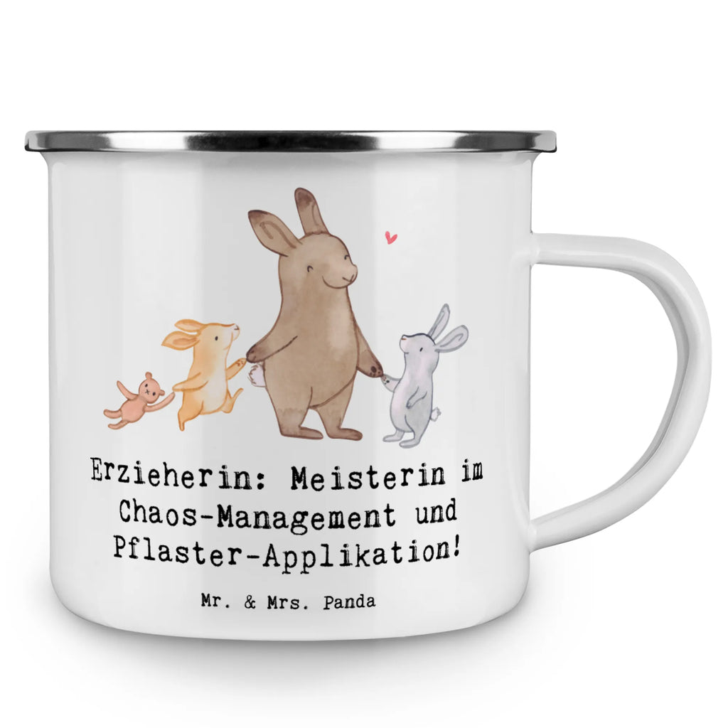 Enamel camping mug Erzieherin: Meisterin im Chaos-Management und Pflaster-Applikation! Campingtasse, Campingtassen, Metalltasse, Emailletasse, Camping Tassen, Campingbecher, Kaffee Blechtasse, Blechtasse Outdoor, Emaille Tasse Camping, Camping Tassen Emaille, Blechtasse, Outdoor Tasse, Emaille Tasse, Edelstahl Trinkbecher, Camping Tasse Emaille, Camping Tasse Metall, Emaille Trinkbecher, Metall Tasse, Trinkbecher, Tasse Emaille, Outdoor Becher, Emaille Becher Camping, Metalltasse für Camping, Tasse Camping, Camping Becher Edelstahl, Emaille Becher, Emaille Campingbecher, Camping Becher, Emaille Tassen, Blechtassen, Beruf, Ausbildung, Jubiläum, Abschied, Rente, Kollege, Kollegin, Geschenk, Schenken, Arbeitskollege, Mitarbeiter, Firma, Danke, Dankeschön