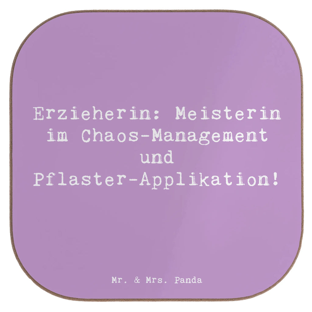 Square coaster Saying Erzieherin: Meisterin im Chaos-Management und Pflaster-Applikation! Glasuntersetzer, Untersetzer Design, Untersetzer für Gläser, Untersetzer aus Holz, Korkuntersetzer, Untersetzer, Untersetzer Gläser, Tassen Untersetzer, Untersetzer Holz, Holzuntersetzer, Bierdeckel, Getränkeuntersetzer, Beruf, Ausbildung, Jubiläum, Abschied, Rente, Kollege, Kollegin, Geschenk, Schenken, Arbeitskollege, Mitarbeiter, Firma, Danke, Dankeschön