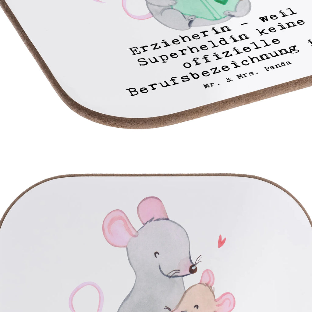 Square coaster Erzieherin - weil Superheldin keine offizielle Berufsbezeichnung ist. Untersetzer Holz, Glasuntersetzer, Korkuntersetzer, Untersetzer Design, Untersetzer Gläser, Getränkeuntersetzer, Untersetzer aus Holz, Holzuntersetzer, Untersetzer für Gläser, Untersetzer, Tassen Untersetzer, Bierdeckel, Beruf, Ausbildung, Jubiläum, Abschied, Rente, Kollege, Kollegin, Geschenk, Schenken, Arbeitskollege, Mitarbeiter, Firma, Danke, Dankeschön