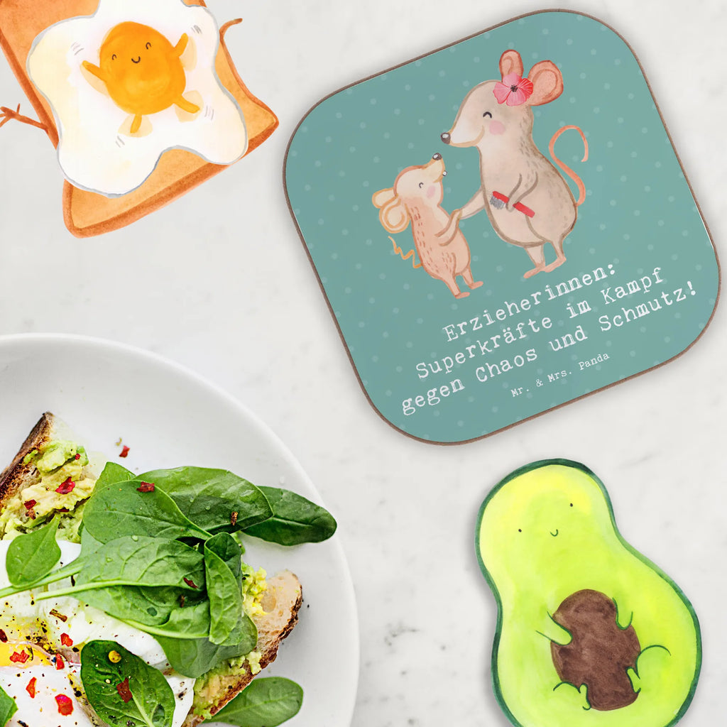 Square coaster Erzieherinnen: Superkräfte im Kampf gegen Chaos und Schmutz! Untersetzer, Bierdeckel, Glasuntersetzer, Untersetzer Gläser, Getränkeuntersetzer, Untersetzer aus Holz, Untersetzer für Gläser, Korkuntersetzer, Untersetzer Holz, Holzuntersetzer, Tassen Untersetzer, Untersetzer Design, Beruf, Ausbildung, Jubiläum, Abschied, Rente, Kollege, Kollegin, Geschenk, Schenken, Arbeitskollege, Mitarbeiter, Firma, Danke, Dankeschön