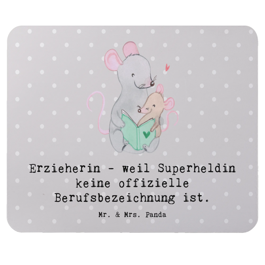 Mouse mat Erzieherin - weil Superheldin keine offizielle Berufsbezeichnung ist. mauspad laptop, computer mauspad, pc mauspad, laptop mousepad, Mauspad, pc mousepad, Mausmatte, Mousepad, Mausunterlage, notebook mauspad, laptop mauspad, mousematte, computermatte, mausteppich, computer mousepad, pc mausunterlage, mauspad pc, Geschenk, Schenken, Jubiläum, Danke, Dankeschön, Beruf, Ausbildung, Abschied, Rente, Kollege, Kollegin, Arbeitskollege, Mitarbeiter, Firma