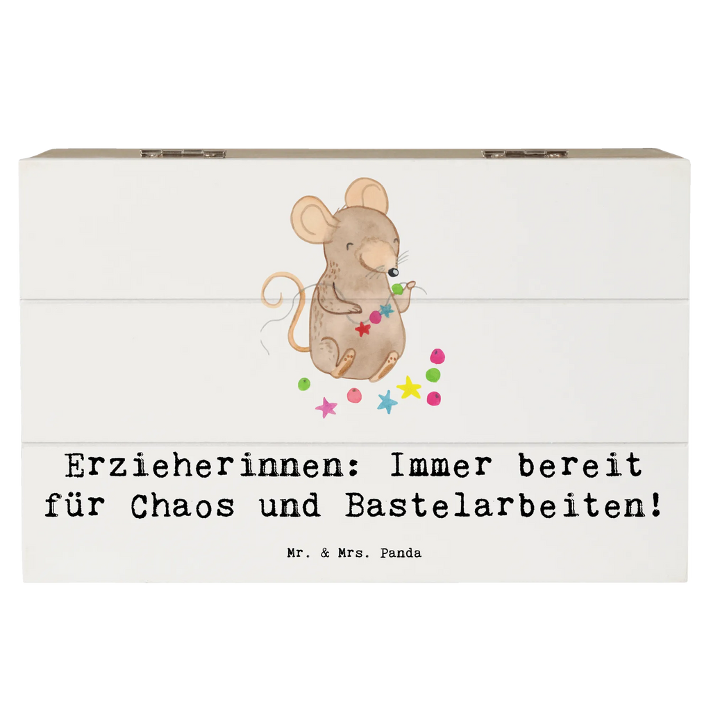 Holzkiste Erzieherin Chaos XXL, Geschenkbox, Erinnerungskiste, Dekokiste, Schatzkiste, Aufbewahrungsbox, Erinnerungsbox, Truhe, Kiste, Geschenkdose, Schatulle, Holzkiste, Beruf, Ausbildung, Jubiläum, Abschied, Rente, Kollege, Kollegin, Geschenk, Schenken, Arbeitskollege, Mitarbeiter, Firma, Danke, Dankeschön