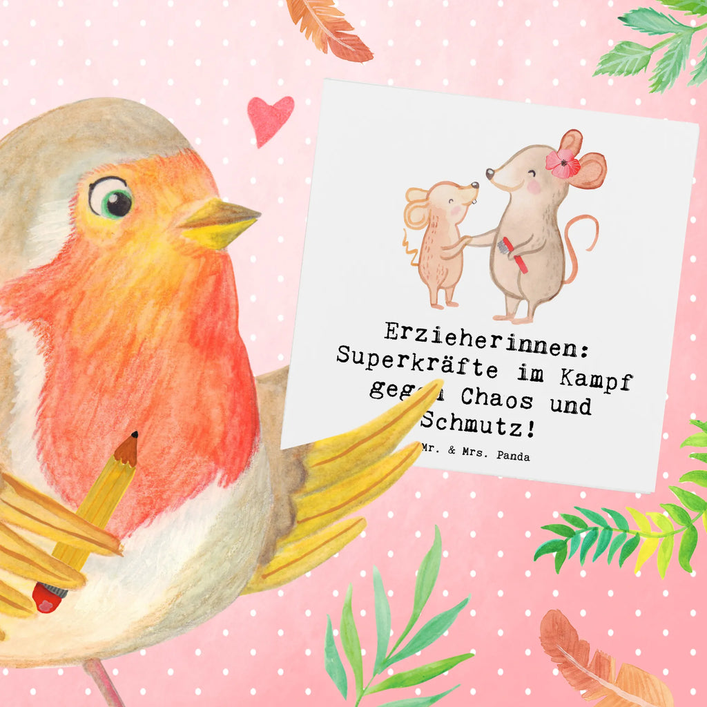 Deluxe Karte Superheldin Erzieherin Klappkarte, Hochwertige Klappkarte, Hochwertige Grußkarte, Geburtstagskarte, Hochzeitskarte, Glückwunschkarte, Karte, Grußkarte, Einladungskarte, Beruf, Ausbildung, Jubiläum, Abschied, Rente, Kollege, Kollegin, Geschenk, Schenken, Arbeitskollege, Mitarbeiter, Firma, Danke, Dankeschön