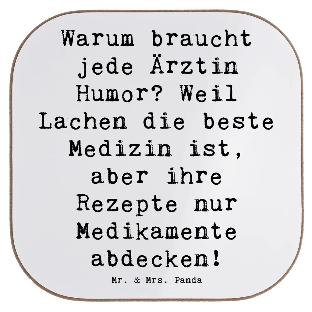 Square coaster Saying Warum braucht jede Ärztin Humor? Weil Lachen die beste Medizin ist, aber ihre Rezepte nur Medikamente abdecken! Bierdeckel, Tassen Untersetzer, Untersetzer Gläser, Untersetzer Holz, Untersetzer aus Holz, Getränkeuntersetzer, Korkuntersetzer, Holzuntersetzer, Untersetzer, Glasuntersetzer, Untersetzer für Gläser, Untersetzer Design, Beruf, Ausbildung, Jubiläum, Abschied, Rente, Kollege, Kollegin, Geschenk, Schenken, Arbeitskollege, Mitarbeiter, Firma, Danke, Dankeschön