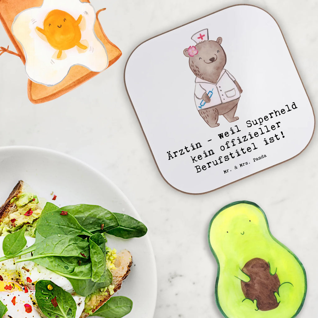 Square coaster Ärztin - weil Superheld kein offizieller Berufstitel ist! Untersetzer Gläser, Glasuntersetzer, Untersetzer Holz, Getränkeuntersetzer, Holzuntersetzer, Korkuntersetzer, Untersetzer, Bierdeckel, Untersetzer Design, Tassen Untersetzer, Untersetzer aus Holz, Untersetzer für Gläser, Beruf, Ausbildung, Jubiläum, Abschied, Rente, Kollege, Kollegin, Geschenk, Schenken, Arbeitskollege, Mitarbeiter, Firma, Danke, Dankeschön