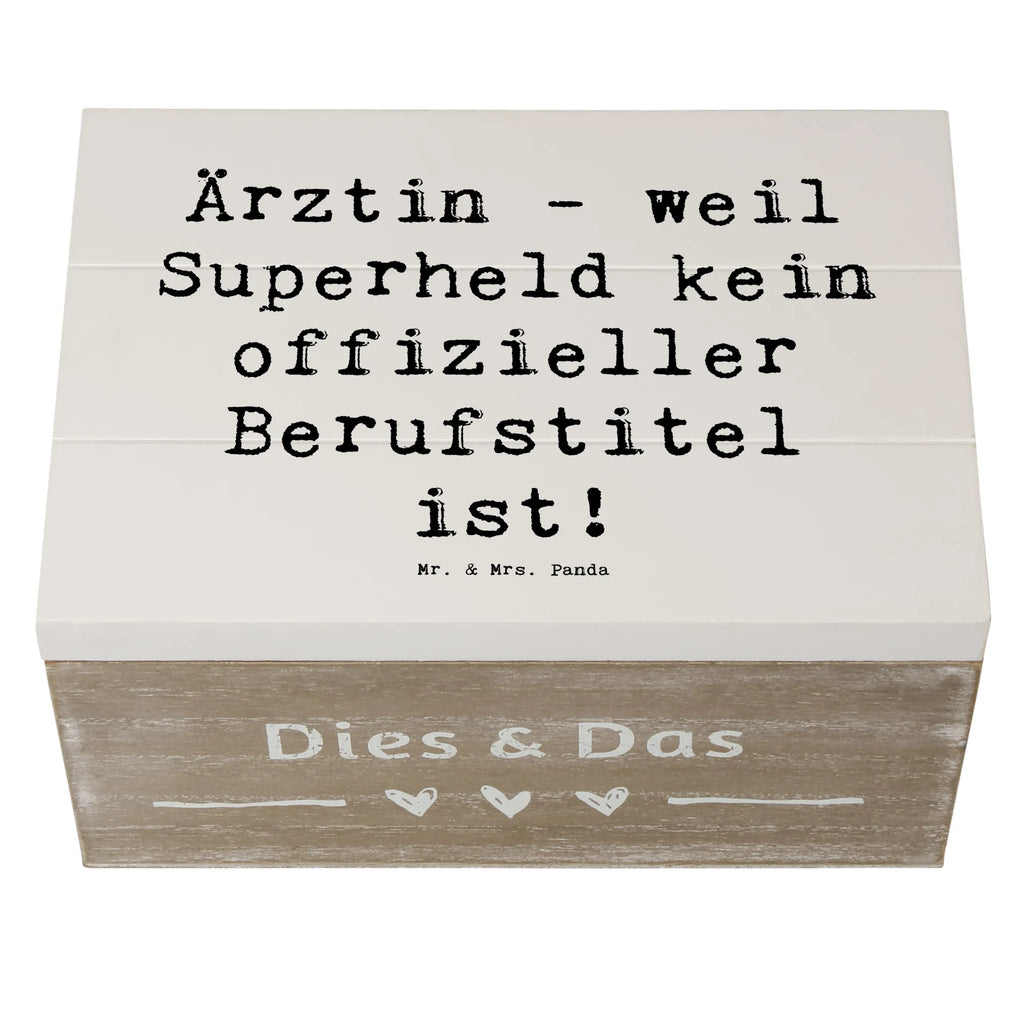 Holzkiste Spruch Ärztin Superheld Schatulle, Holzkiste, Geschenkdose, Kiste, Geschenkbox, Truhe, Dekokiste, XXL, Aufbewahrungsbox, Schatzkiste, Erinnerungskiste, Erinnerungsbox, Beruf, Ausbildung, Jubiläum, Abschied, Rente, Kollege, Kollegin, Geschenk, Schenken, Arbeitskollege, Mitarbeiter, Firma, Danke, Dankeschön