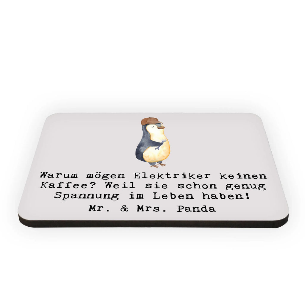 Magnet Warum mögen Elektriker keinen Kaffee? Weil sie schon genug Spannung im Leben haben! Dekomagnet, Souvenir Magnet, Kühlschrank Dekoration, Notiz Magnet, Whiteboard Magnet, Pinnwandmagnet, Kühlschrankmagnet, Motivmagnete, Beruf, Ausbildung, Jubiläum, Abschied, Rente, Kollege, Kollegin, Geschenk, Schenken, Arbeitskollege, Mitarbeiter, Firma, Danke, Dankeschön