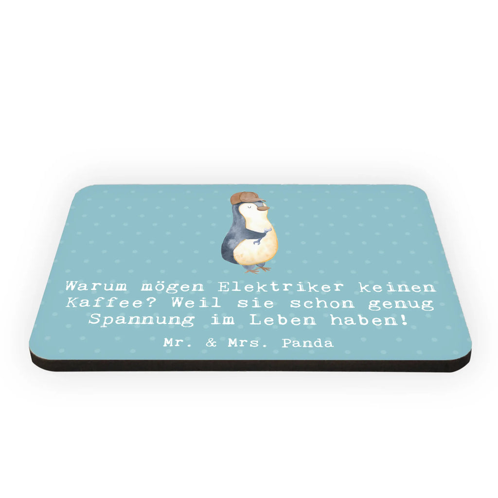 Magnet Warum mögen Elektriker keinen Kaffee? Weil sie schon genug Spannung im Leben haben! Dekomagnet, Souvenir Magnet, Kühlschrank Dekoration, Notiz Magnet, Whiteboard Magnet, Pinnwandmagnet, Kühlschrankmagnet, Motivmagnete, Beruf, Ausbildung, Jubiläum, Abschied, Rente, Kollege, Kollegin, Geschenk, Schenken, Arbeitskollege, Mitarbeiter, Firma, Danke, Dankeschön