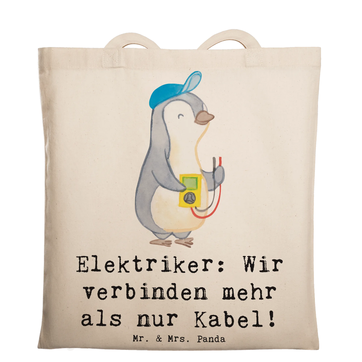 Torba Elektriker: Wir verbinden mehr als nur Kabel! Prezent, Dziękuję, Zawód, Wykształcenie, Jubileusz, Pożegnanie, Emerytura, Kolega, Koleżanka, Dawać, Pracownik, Współpracownik, Dziękuję bardzo