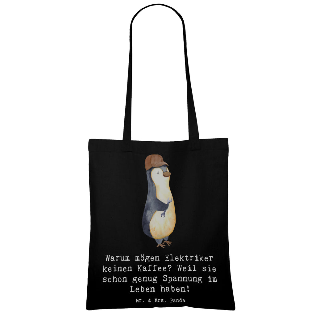 Tote bag Warum mögen Elektriker keinen Kaffee? Weil sie schon genug Spannung im Leben haben! umhängetasche baumwolle, Freizeittasche, campus tasche, dokumententasche, studententasche, Einkaufsbeutel, Büchertasche, henkeltasche baumwolle, Schultasche, einkaufsshopper, universaltasche, Schultertasche, beutel baumwolle, Beutel, Shopping Tasche, totebag, Tote Bag, einkaufstasche baumwolle, stoff shopper, Tasche, Tragetasche, Schulbeutel, Strandtasche, Baumwolltasche, tasche baumwolle, Baumwoll-Tragetasche, tragbeutel, textiltasche, canvas tasche, Einkaufstüte, textilbeutel, stofftasche baumwolle, Stoffbeutel, freizeitbeutel, Tüte, Baumwollbeutel, Baumwoll-Shopper, Henkeltasche, festival tasche, Stoff-Tragetasche, Laptoptasche, schultertasche baumwolle, Shopper, Unitasche, baumwoll shopper, Stofftasche, Einkaufstasche, Umhängetasche, tragetasche baumwolle, Uni Tasche, schulterbeutel, Jutetasche, Jutebeutel, umhängebeutel, Alltagstasche, festivaltasche, Beruf, Danke, Schenken, Kollegin, Arbeitskollege, Jubiläum, Mitarbeiter, Firma, Rente, Dankeschön, Kollege, Ausbildung, Geschenk, Abschied