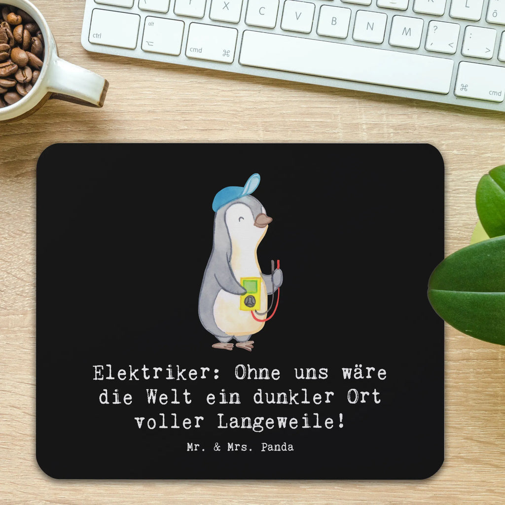 Mouse mat Elektriker: Ohne uns wäre die Welt ein dunkler Ort voller Langeweile! Mauspad, Mousepad, Mausunterlage, Einzigartiges Mauspad, Mauspad Büro, Designer Mauspad, PC Zubehör, Computer zubehör, Büroausstattung, Arbeitszimmer, Beruf, Ausbildung, Jubiläum, Abschied, Rente, Kollege, Kollegin, Geschenk, Schenken, Arbeitskollege, Mitarbeiter, Firma, Danke, Dankeschön