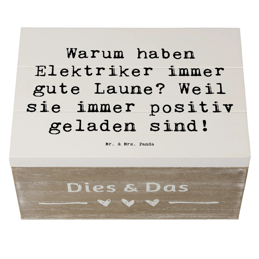 Holzkiste Spruch Positiver Elektriker Schatzkiste, Aufbewahrungsbox, XXL, Holzkiste, Schatulle, Truhe, Geschenkdose, Geschenkbox, Kiste, Dekokiste, Erinnerungsbox, Erinnerungskiste, Beruf, Ausbildung, Jubiläum, Abschied, Rente, Kollege, Kollegin, Geschenk, Schenken, Arbeitskollege, Mitarbeiter, Firma, Danke, Dankeschön