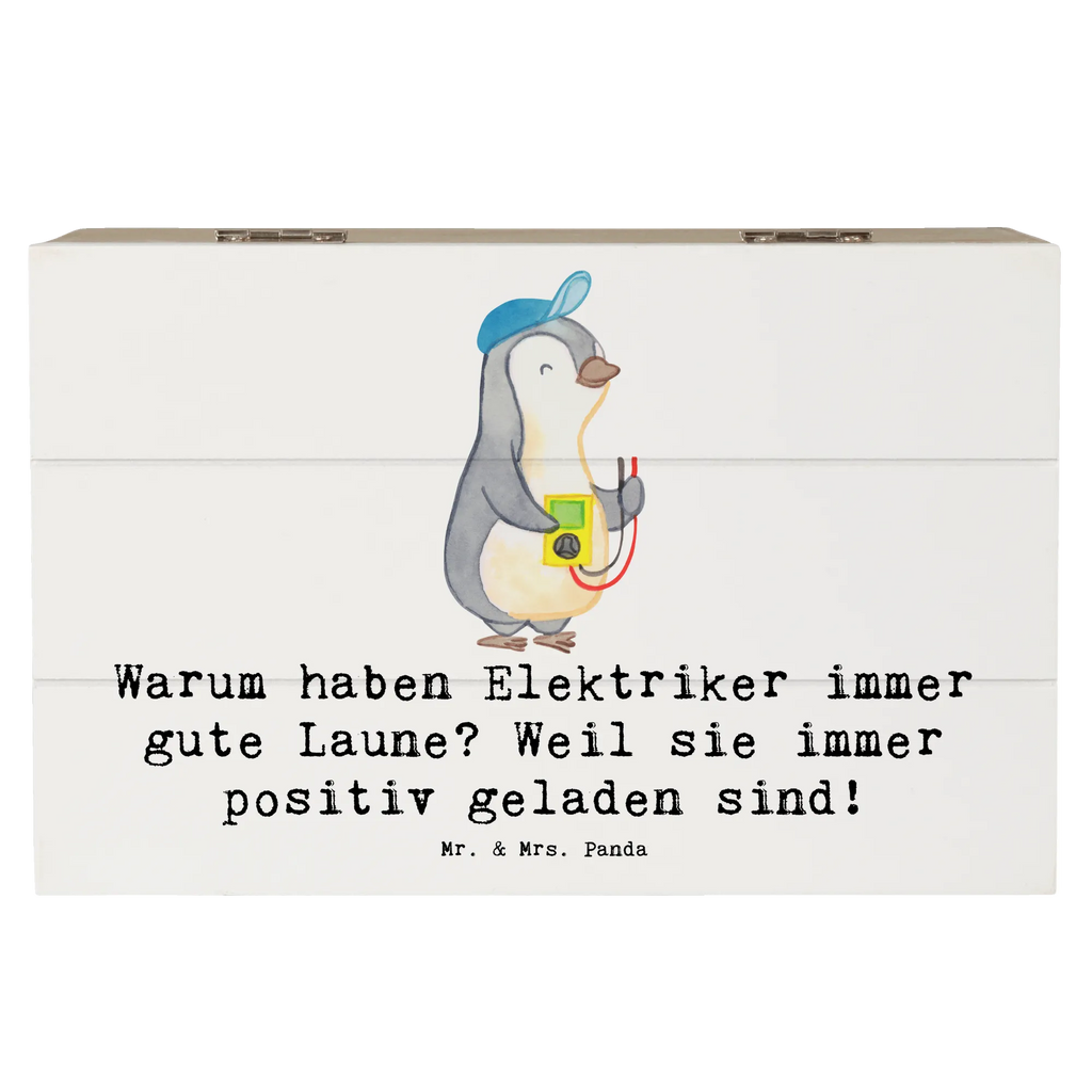 Holzkiste Positiver Elektriker Schatzkiste, Kiste, Dekokiste, Aufbewahrungsbox, Geschenkbox, Erinnerungsbox, Holzkiste, Geschenkdose, XXL, Erinnerungskiste, Schatulle, Truhe, Beruf, Ausbildung, Jubiläum, Abschied, Rente, Kollege, Kollegin, Geschenk, Schenken, Arbeitskollege, Mitarbeiter, Firma, Danke, Dankeschön