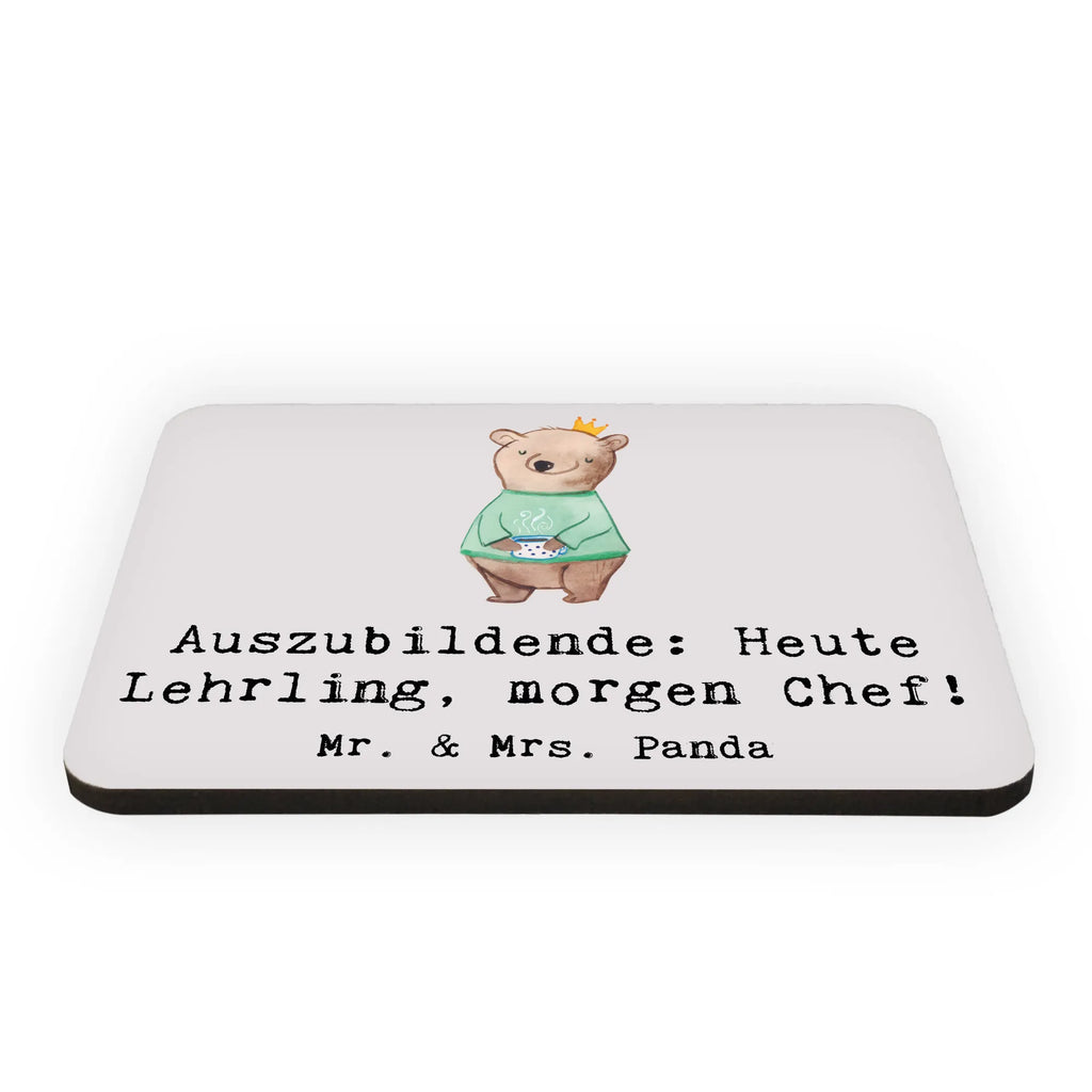 Magnet Auszubildende: Heute Lehrling, morgen Chef! Pinnwandmagnet, Souvenir Magnet, Whiteboard Magnet, Kühlschrank Dekoration, Notiz Magnet, Motivmagnete, Kühlschrankmagnet, Dekomagnet, Beruf, Ausbildung, Jubiläum, Abschied, Rente, Kollege, Kollegin, Geschenk, Schenken, Arbeitskollege, Mitarbeiter, Firma, Danke, Dankeschön