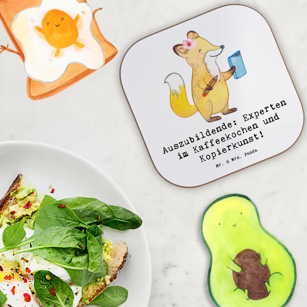 Square coaster Auszubildende: Experten im Kaffeekochen und Kopierkunst! Untersetzer, Korkuntersetzer, Glasuntersetzer, Untersetzer aus Holz, Holzuntersetzer, Untersetzer für Gläser, Untersetzer Holz, Untersetzer Gläser, Untersetzer Design, Getränkeuntersetzer, Tassen Untersetzer, Bierdeckel, Beruf, Ausbildung, Jubiläum, Abschied, Rente, Kollege, Kollegin, Geschenk, Schenken, Arbeitskollege, Mitarbeiter, Firma, Danke, Dankeschön