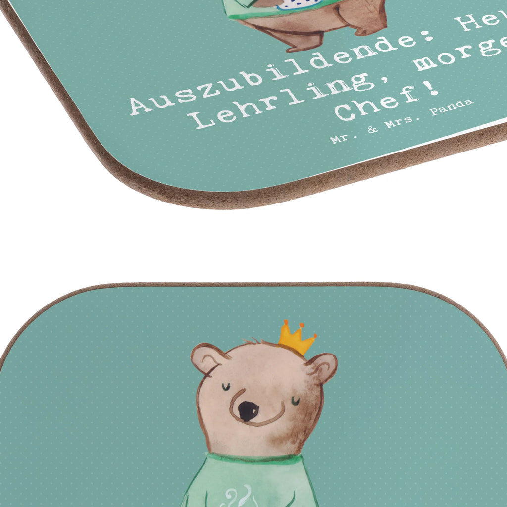 Square coaster Auszubildende: Heute Lehrling, morgen Chef! Untersetzer aus Holz, Tassen Untersetzer, Untersetzer Holz, Untersetzer Design, Glasuntersetzer, Holzuntersetzer, Getränkeuntersetzer, Untersetzer, Untersetzer für Gläser, Untersetzer Gläser, Bierdeckel, Korkuntersetzer, Beruf, Ausbildung, Jubiläum, Abschied, Rente, Kollege, Kollegin, Geschenk, Schenken, Arbeitskollege, Mitarbeiter, Firma, Danke, Dankeschön