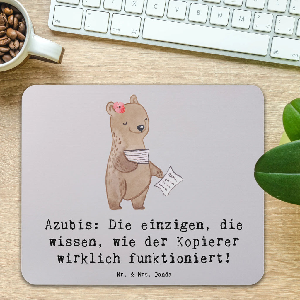 Mouse mat Azubis: Die einzigen, die wissen, wie der Kopierer wirklich funktioniert! Mausunterlage, Mauspad, Arbeitszimmer, Mousepad, Büroausstattung, Computer zubehör, Designer Mauspad, Mauspad Büro, PC Zubehör, Einzigartiges Mauspad, Beruf, Ausbildung, Jubiläum, Abschied, Rente, Kollege, Kollegin, Geschenk, Schenken, Arbeitskollege, Mitarbeiter, Firma, Danke, Dankeschön