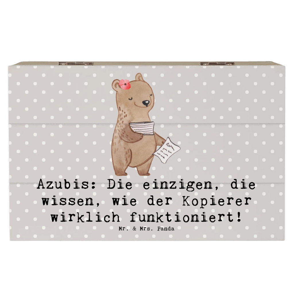 Wooden chest Azubis: Die einzigen, die wissen, wie der Kopierer wirklich funktioniert! XXL, Geschenkdose, Holzkiste, Kiste, Schatulle, Aufbewahrungsbox, Geschenkbox, Dekokiste, Erinnerungskiste, Truhe, Erinnerungsbox, Schatzkiste, Beruf, Ausbildung, Jubiläum, Abschied, Rente, Kollege, Kollegin, Geschenk, Schenken, Arbeitskollege, Mitarbeiter, Firma, Danke, Dankeschön