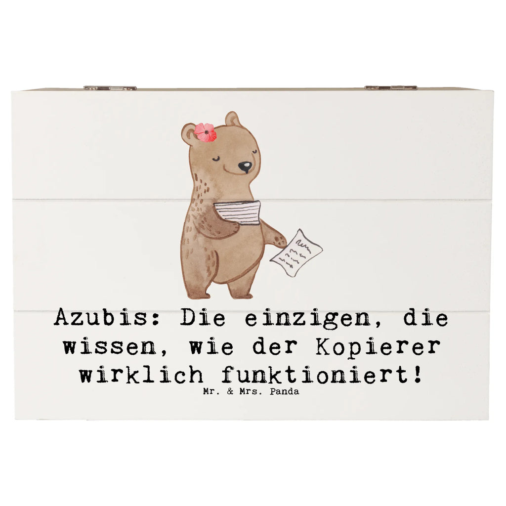 Wooden chest Azubis: Die einzigen, die wissen, wie der Kopierer wirklich funktioniert! XXL, Geschenkdose, Holzkiste, Kiste, Schatulle, Aufbewahrungsbox, Geschenkbox, Dekokiste, Erinnerungskiste, Truhe, Erinnerungsbox, Schatzkiste, Beruf, Ausbildung, Jubiläum, Abschied, Rente, Kollege, Kollegin, Geschenk, Schenken, Arbeitskollege, Mitarbeiter, Firma, Danke, Dankeschön