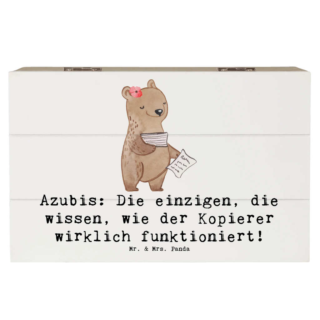Wooden chest Azubis: Die einzigen, die wissen, wie der Kopierer wirklich funktioniert! XXL, Geschenkdose, Holzkiste, Kiste, Schatulle, Aufbewahrungsbox, Geschenkbox, Dekokiste, Erinnerungskiste, Truhe, Erinnerungsbox, Schatzkiste, Beruf, Ausbildung, Jubiläum, Abschied, Rente, Kollege, Kollegin, Geschenk, Schenken, Arbeitskollege, Mitarbeiter, Firma, Danke, Dankeschön