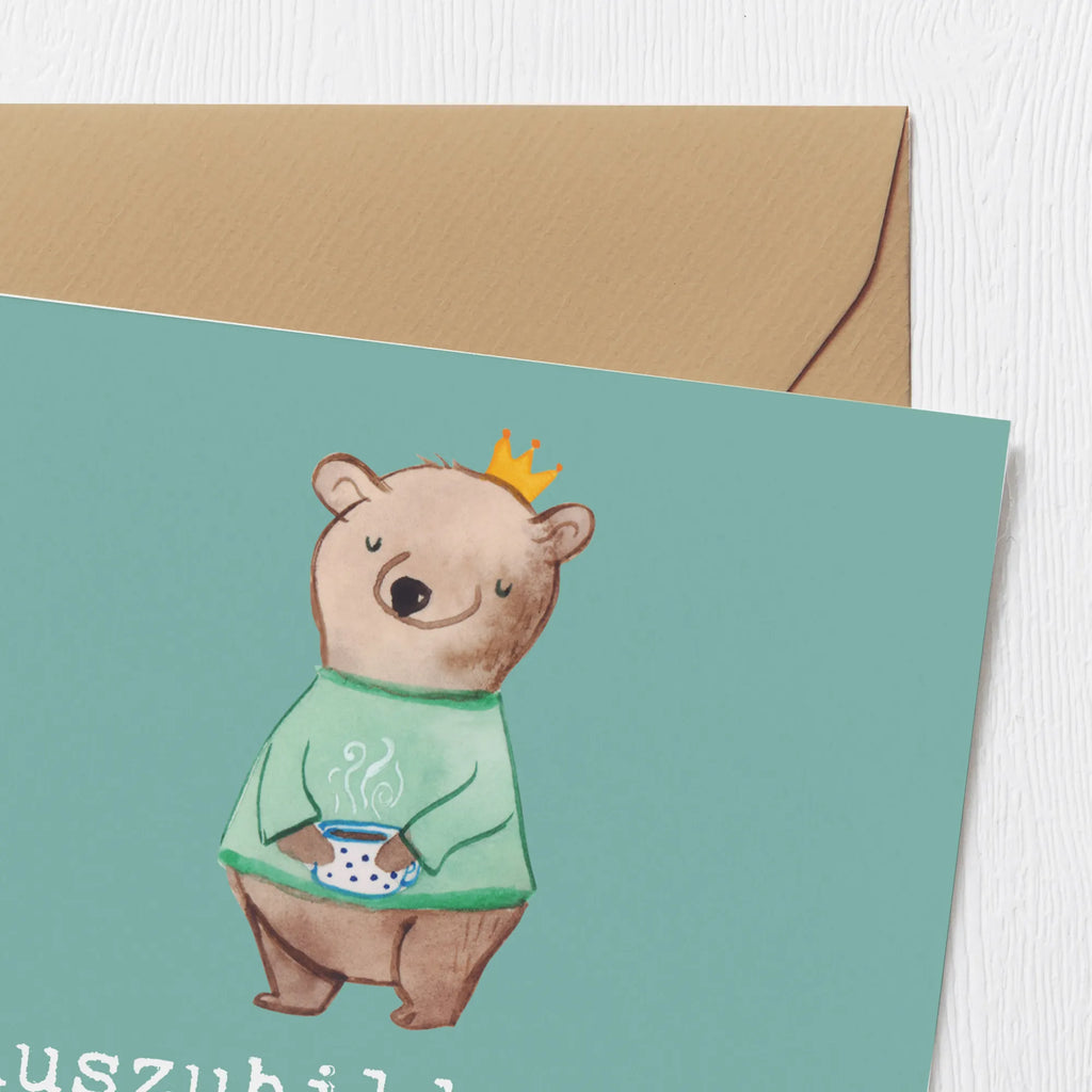 Deluxe Card Auszubildende: Heute Lehrling, morgen Chef! Hochwertige Grußkarte, Glückwunschkarte, Hochzeitskarte, Klappkarte, Karte, Hochwertige Klappkarte, Geburtstagskarte, Grußkarte, Einladungskarte, Beruf, Ausbildung, Jubiläum, Abschied, Rente, Kollege, Kollegin, Geschenk, Schenken, Arbeitskollege, Mitarbeiter, Firma, Danke, Dankeschön