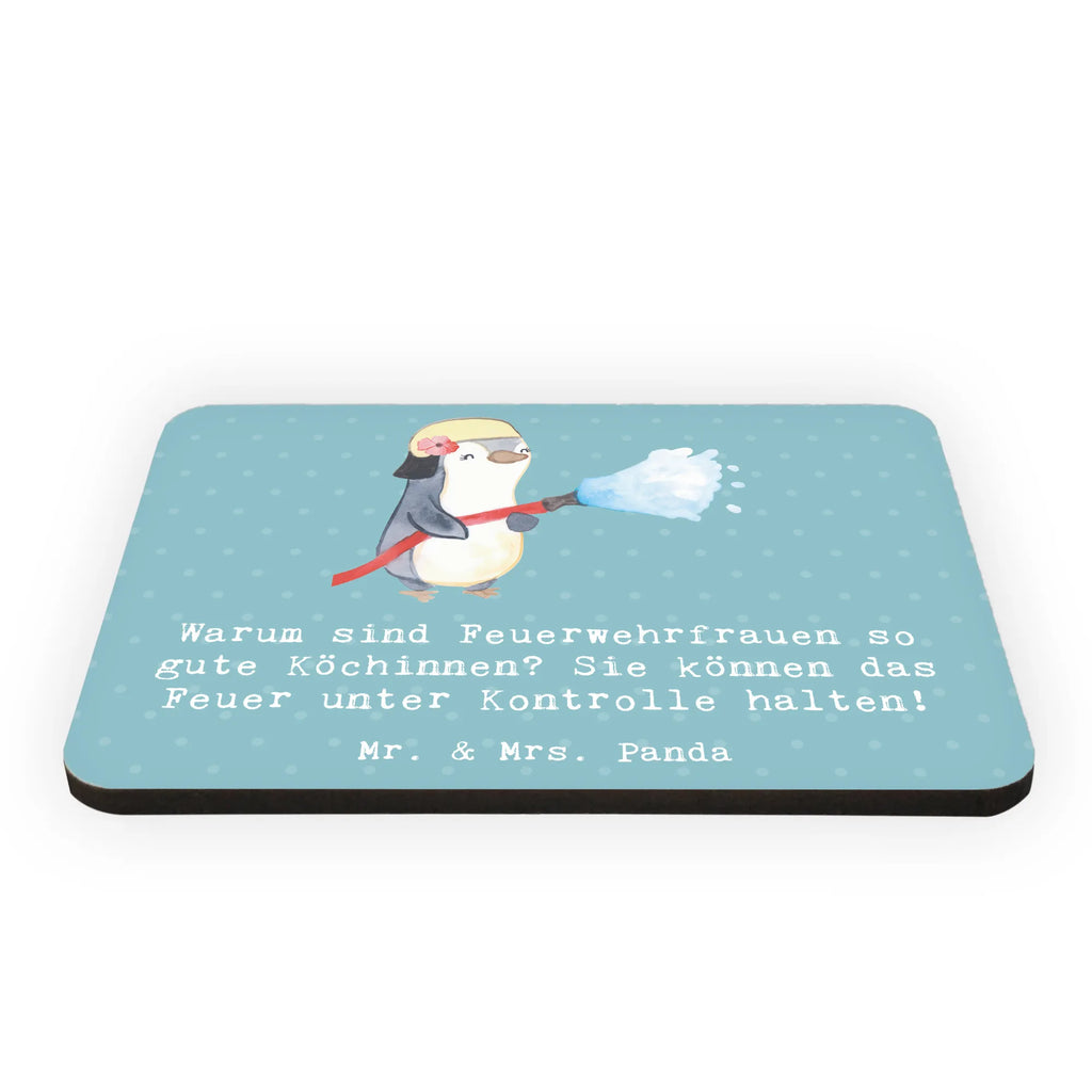 Magnet Warum sind Feuerwehrfrauen so gute Köchinnen? Sie können das Feuer unter Kontrolle halten! Kühlschrankmagnet, Dekomagnet, Whiteboard Magnet, Notiz Magnet, Kühlschrank Dekoration, Pinnwandmagnet, Souvenir Magnet, Motivmagnete, Beruf, Ausbildung, Jubiläum, Abschied, Rente, Kollege, Kollegin, Geschenk, Schenken, Arbeitskollege, Mitarbeiter, Firma, Danke, Dankeschön