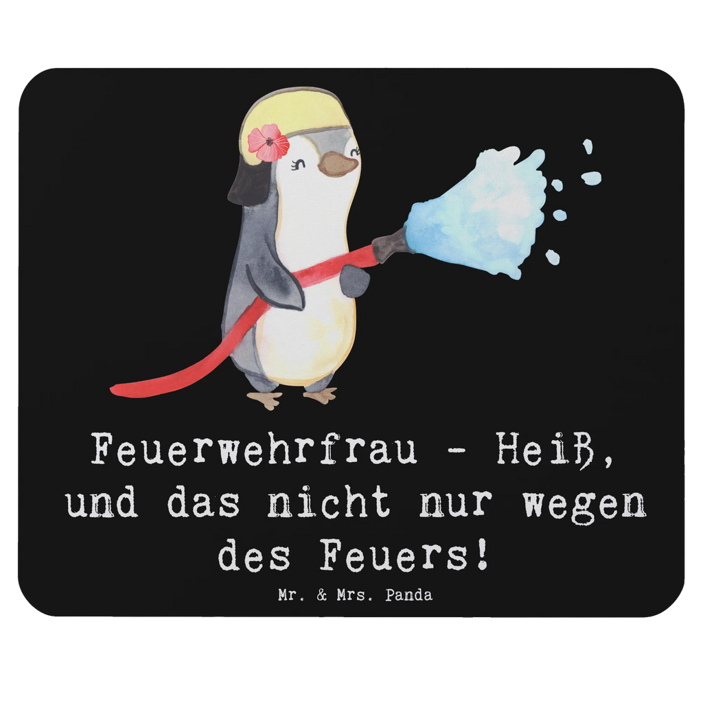Mouse mat Feuerwehrfrau - Heiß, und das nicht nur wegen des Feuers! PC Zubehör, Designer Mauspad, Mausunterlage, Büroausstattung, Mauspad, Mauspad Büro, Einzigartiges Mauspad, Computer zubehör, Mousepad, Arbeitszimmer, Beruf, Ausbildung, Jubiläum, Abschied, Rente, Kollege, Kollegin, Geschenk, Schenken, Arbeitskollege, Mitarbeiter, Firma, Danke, Dankeschön