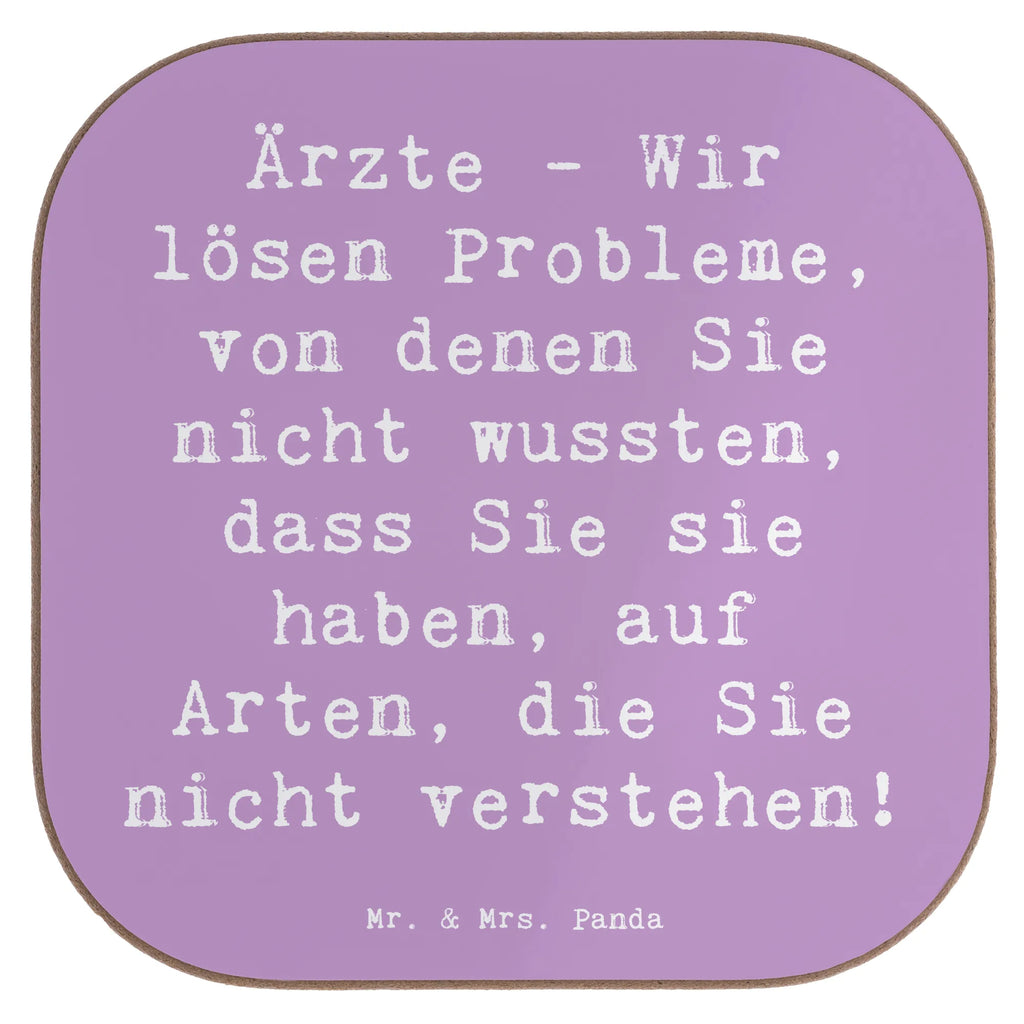 Square coaster Saying Ärzte - Wir lösen Probleme, von denen Sie nicht wussten, dass Sie sie haben, auf Arten, die Sie nicht verstehen! Glasuntersetzer, Untersetzer aus Holz, Getränkeuntersetzer, Holzuntersetzer, Tassen Untersetzer, Untersetzer für Gläser, Untersetzer, Korkuntersetzer, Bierdeckel, Untersetzer Holz, Untersetzer Gläser, Untersetzer Design, Beruf, Ausbildung, Jubiläum, Abschied, Rente, Kollege, Kollegin, Geschenk, Schenken, Arbeitskollege, Mitarbeiter, Firma, Danke, Dankeschön