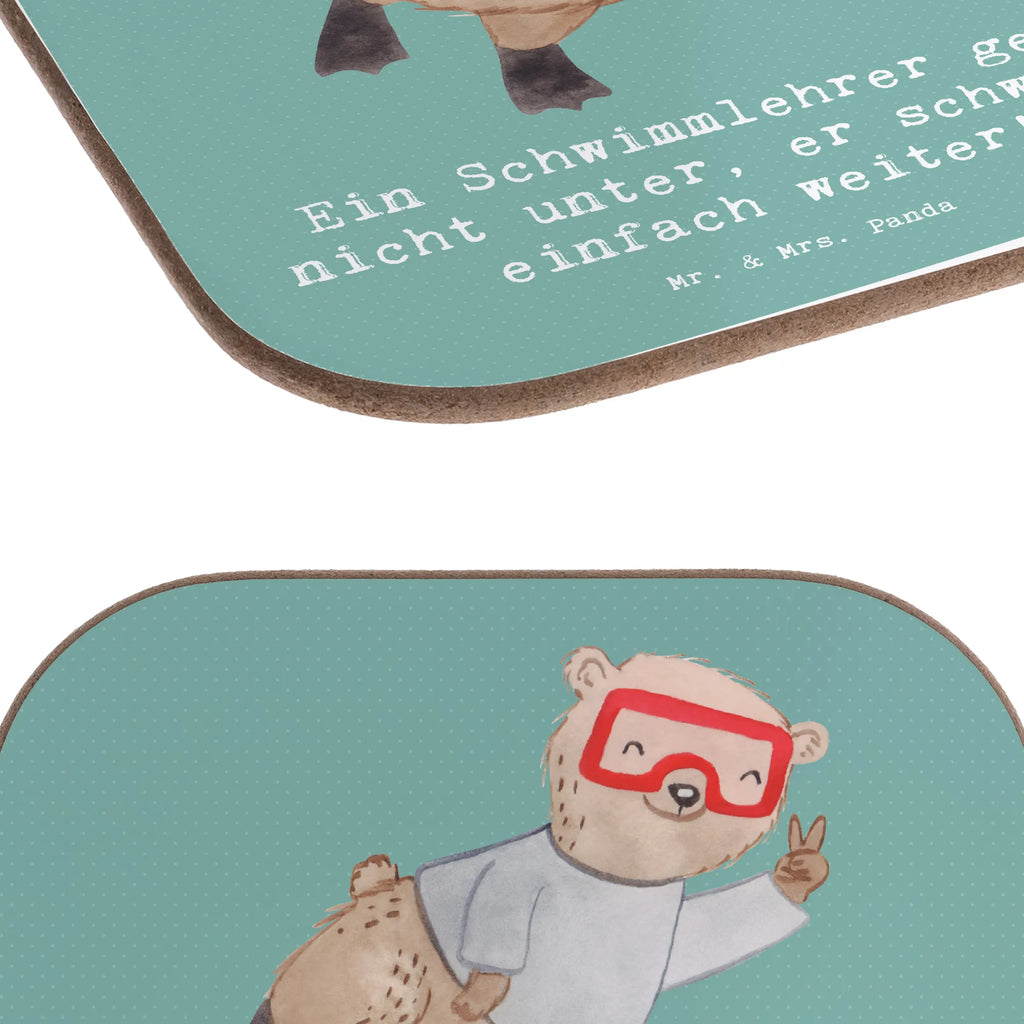 Square coaster Ein Schwimmlehrer geht nicht unter, er schwimmt einfach weiter! Untersetzer Gläser, Untersetzer aus Holz, Glasuntersetzer, Tassen Untersetzer, Untersetzer Holz, Untersetzer Design, Holzuntersetzer, Untersetzer für Gläser, Untersetzer, Korkuntersetzer, Getränkeuntersetzer, Bierdeckel, Beruf, Ausbildung, Jubiläum, Abschied, Rente, Kollege, Kollegin, Geschenk, Schenken, Arbeitskollege, Mitarbeiter, Firma, Danke, Dankeschön