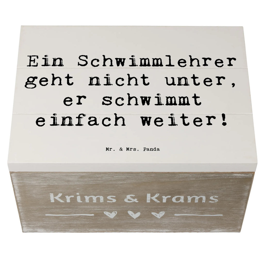 Wooden chest Saying Ein Schwimmlehrer geht nicht unter, er schwimmt einfach weiter! Holzkiste mit Deckel, holzschatulle, aufbewahrungsboxen, Holztruhe, Holzboxen, aufbewahrungskisten, holzkästchen, holzschachtel, Aufbewahrungsbox, Holzkisten, Aufbewahrungsbox aus Holz, Schatulle, aufbewahrungstruhe, holztruhen, Holzbox, box holz, Aufbewahrungskiste, Holz Aufbewahrungsbox, kiste holz, Aufbewahrungsbox Holz, Holzbox mit Deckel, truhe holz, Box aus Holz, aufbewahrungskiste mit deckel, Holzkiste, Geschenk, Danke, Dankeschön, Schenken, Beruf, Ausbildung, Abschied, Rente, Kollege, Kollegin, Arbeitskollege, Mitarbeiter, Jubiläum, Firma