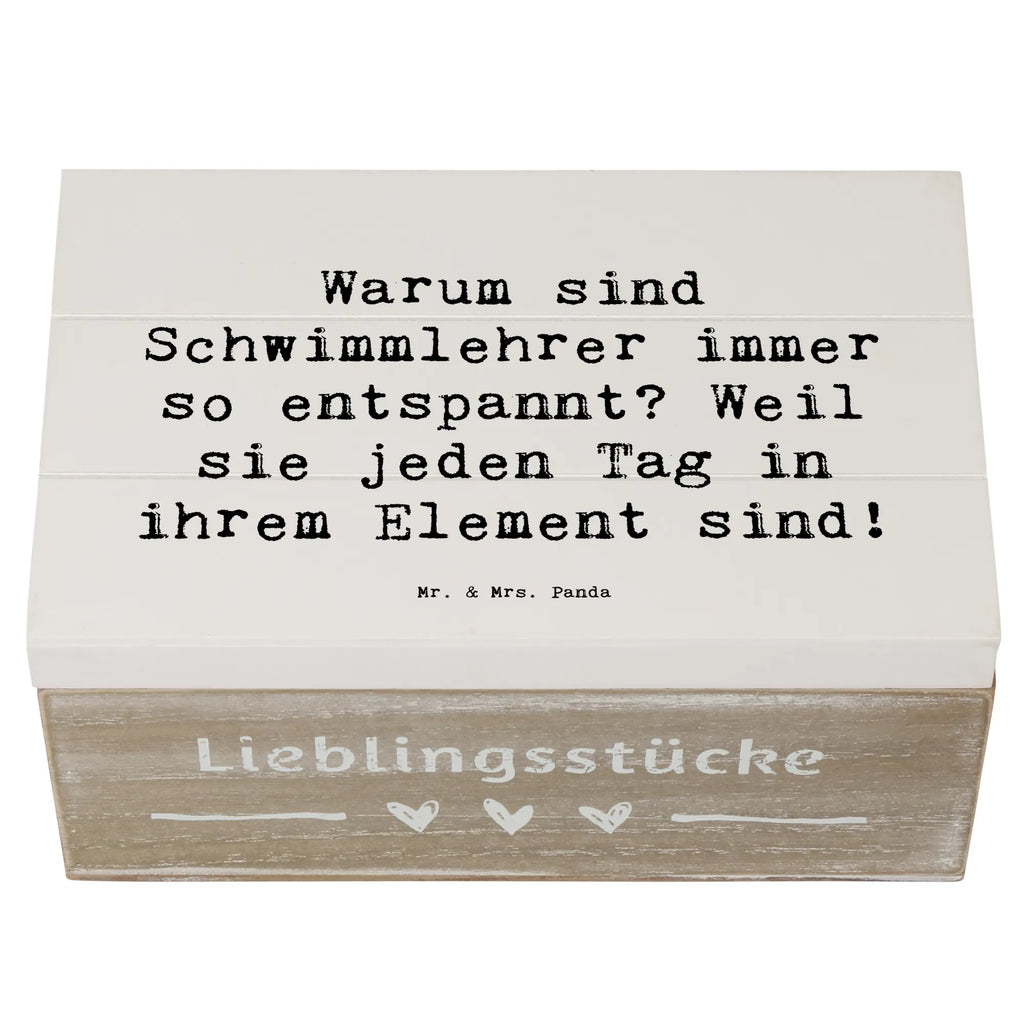Wooden chest Saying Warum sind Schwimmlehrer immer so entspannt? Weil sie jeden Tag in ihrem Element sind! holzschachtel, kiste holz, Box aus Holz, Aufbewahrungskiste, box holz, Aufbewahrungsbox aus Holz, holzschatulle, Aufbewahrungsbox, Holz Aufbewahrungsbox, holzkästchen, Holzkiste, Holzkisten, Aufbewahrungsbox Holz, Holztruhe, aufbewahrungskiste mit deckel, truhe holz, holztruhen, Holzbox, Holzkiste mit Deckel, aufbewahrungskisten, Schatulle, aufbewahrungstruhe, aufbewahrungsboxen, Holzboxen, Holzbox mit Deckel, Geschenk, Danke, Dankeschön, Schenken, Beruf, Ausbildung, Abschied, Rente, Kollege, Kollegin, Arbeitskollege, Mitarbeiter, Jubiläum, Firma