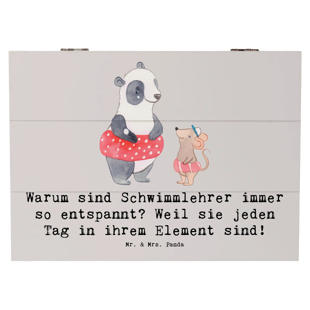 Holzkiste Entspannte Schwimmlehrer Erinnerungskiste, Schatzkiste, Kiste, Aufbewahrungsbox, Geschenkbox, Geschenkdose, Holzkiste, Dekokiste, Erinnerungsbox, Schatulle, XXL, Truhe, Beruf, Ausbildung, Jubiläum, Abschied, Rente, Kollege, Kollegin, Geschenk, Schenken, Arbeitskollege, Mitarbeiter, Firma, Danke, Dankeschön