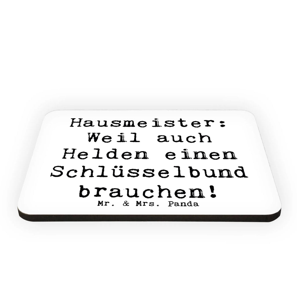Magnet Spruch Hausmeister: Weil auch Helden einen Schlüsselbund brauchen! Motivmagnete, Kühlschrankmagnet, Dekomagnet, Kühlschrank Dekoration, Pinnwandmagnet, Whiteboard Magnet, Souvenir Magnet, Notiz Magnet, Beruf, Ausbildung, Jubiläum, Abschied, Rente, Kollege, Kollegin, Geschenk, Schenken, Arbeitskollege, Mitarbeiter, Firma, Danke, Dankeschön