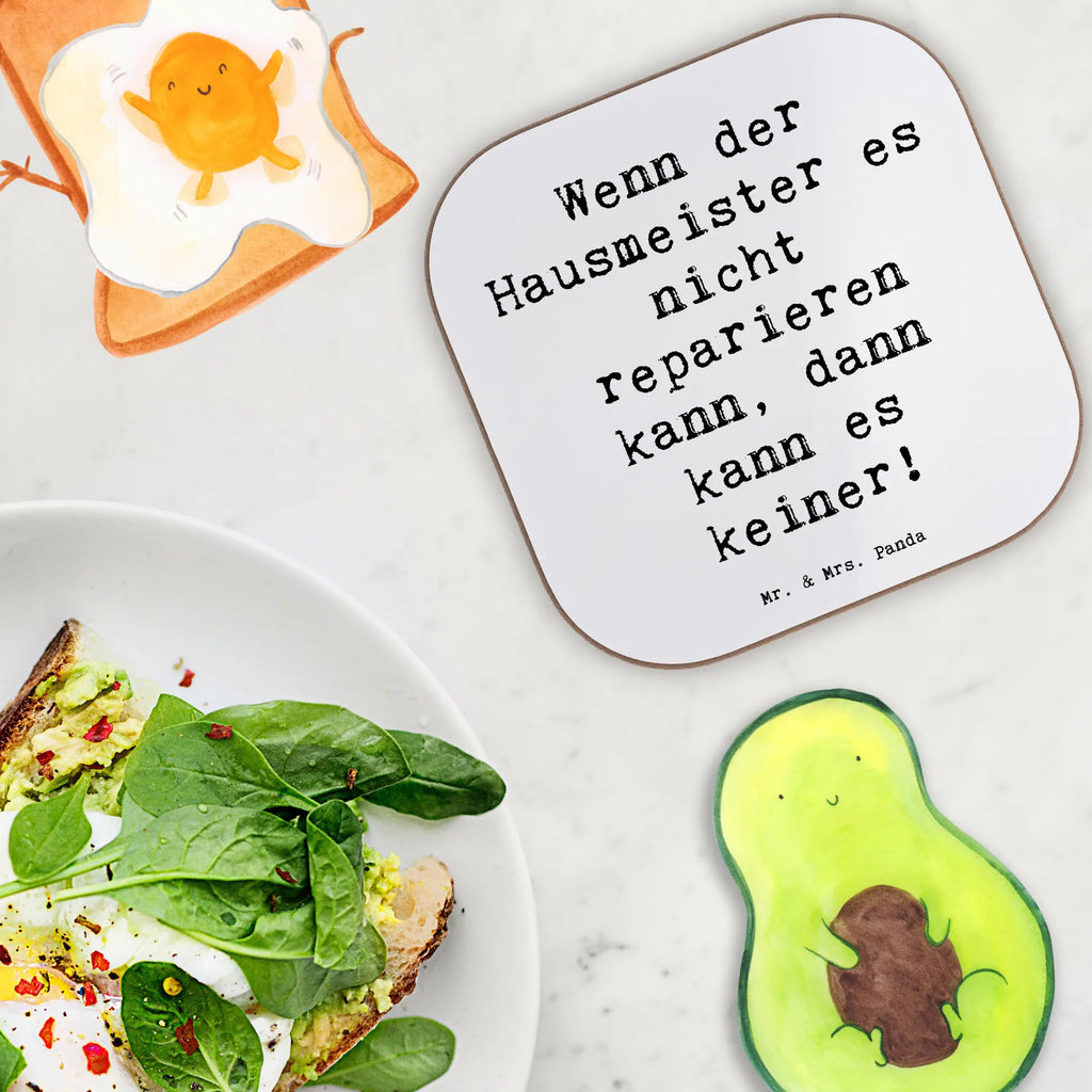 Square coaster Saying Wenn der Hausmeister es nicht reparieren kann, dann kann es keiner! Glasuntersetzer, Untersetzer aus Holz, Bierdeckel, Tassen Untersetzer, Untersetzer Holz, Korkuntersetzer, Untersetzer, Untersetzer für Gläser, Getränkeuntersetzer, Holzuntersetzer, Untersetzer Design, Untersetzer Gläser, Beruf, Ausbildung, Jubiläum, Abschied, Rente, Kollege, Kollegin, Geschenk, Schenken, Arbeitskollege, Mitarbeiter, Firma, Danke, Dankeschön