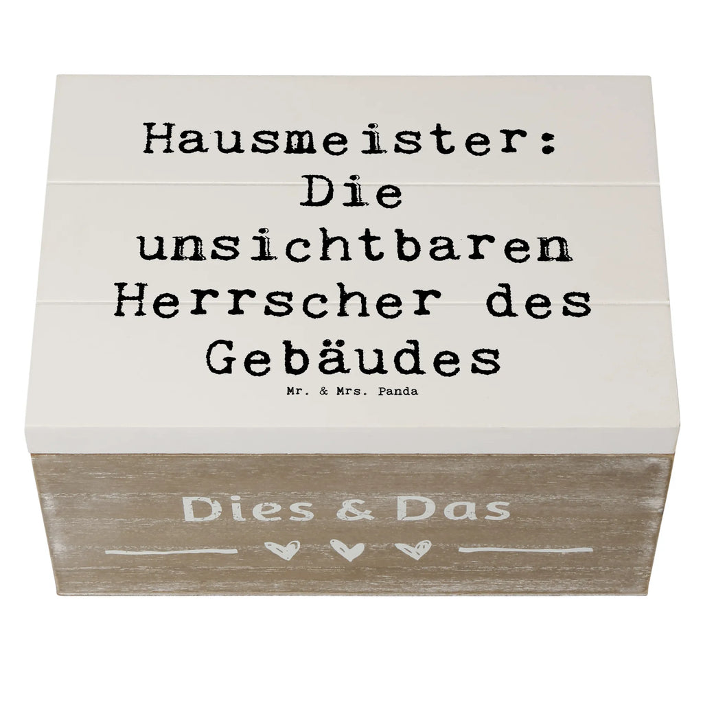 Holzkiste Spruch Hausmeister: Die unsichtbaren Herrscher des Gebäudes Aufbewahrungsbox, Kiste, Truhe, Geschenkbox, Schatzkiste, Geschenkdose, Dekokiste, Schatulle, Erinnerungskiste, Erinnerungsbox, XXL, Holzkiste, Beruf, Ausbildung, Jubiläum, Abschied, Rente, Kollege, Kollegin, Geschenk, Schenken, Arbeitskollege, Mitarbeiter, Firma, Danke, Dankeschön