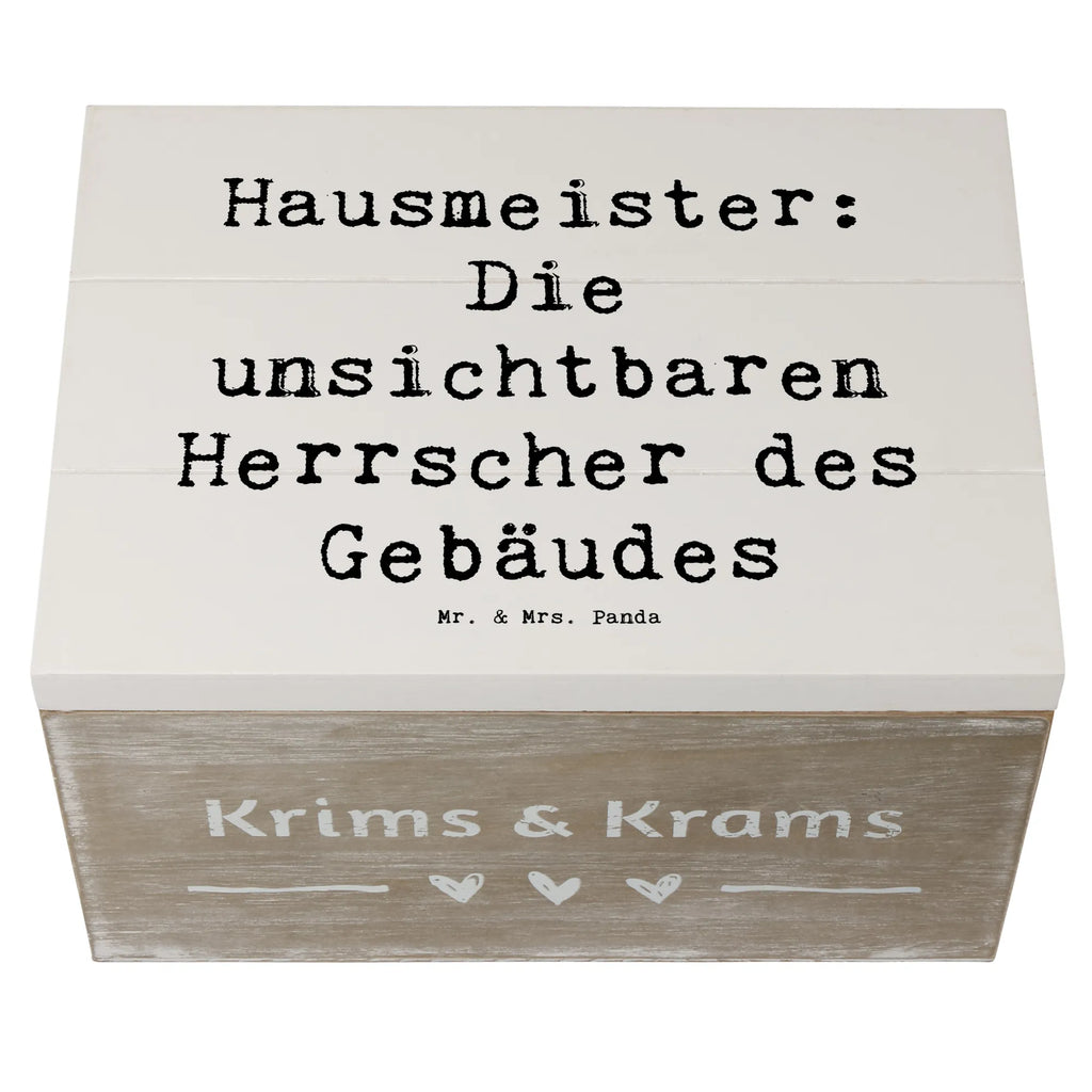 Holzkiste Spruch Hausmeister: Die unsichtbaren Herrscher des Gebäudes Aufbewahrungsbox, Kiste, Truhe, Geschenkbox, Schatzkiste, Geschenkdose, Dekokiste, Schatulle, Erinnerungskiste, Erinnerungsbox, XXL, Holzkiste, Beruf, Ausbildung, Jubiläum, Abschied, Rente, Kollege, Kollegin, Geschenk, Schenken, Arbeitskollege, Mitarbeiter, Firma, Danke, Dankeschön
