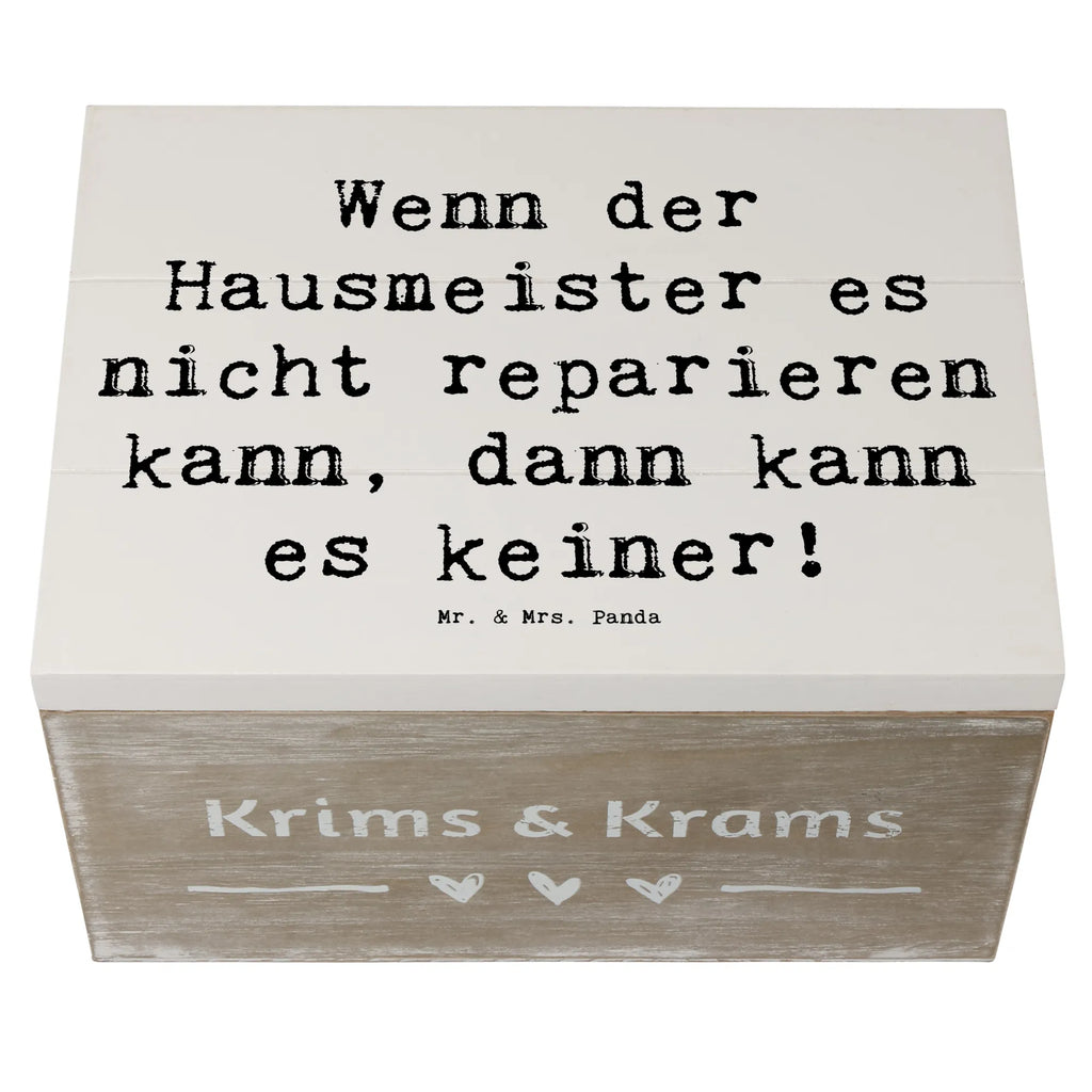 Wooden chest Saying Wenn der Hausmeister es nicht reparieren kann, dann kann es keiner! Aufbewahrungsbox, aufbewahrungstruhe, Holzboxen, truhe holz, Aufbewahrungsbox aus Holz, Schatulle, Holzkiste, Holzkiste mit Deckel, Aufbewahrungskiste, Box aus Holz, holzschachtel, holztruhen, Holzkisten, Holzbox mit Deckel, Holzbox, holzkästchen, box holz, Aufbewahrungsbox Holz, aufbewahrungskiste mit deckel, holzschatulle, aufbewahrungsboxen, Holztruhe, kiste holz, aufbewahrungskisten, Holz Aufbewahrungsbox, Geschenk, Danke, Dankeschön, Schenken, Beruf, Ausbildung, Abschied, Rente, Kollege, Kollegin, Arbeitskollege, Mitarbeiter, Jubiläum, Firma