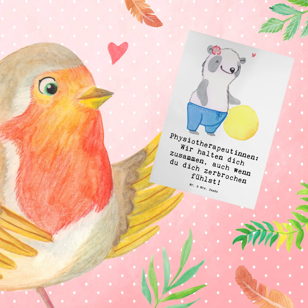 Greetings card Physiotherapeutinnen: Wir halten dich zusammen, auch wenn du dich zerbrochen fühlst! Karte, Geburtstagskarte, Hochzeitskarte, Glückwunschkarte, Ansichtskarten, Einladungskarte, Klappkarte, Grußkarte, Beruf, Ausbildung, Jubiläum, Abschied, Rente, Kollege, Kollegin, Geschenk, Schenken, Arbeitskollege, Mitarbeiter, Firma, Danke, Dankeschön