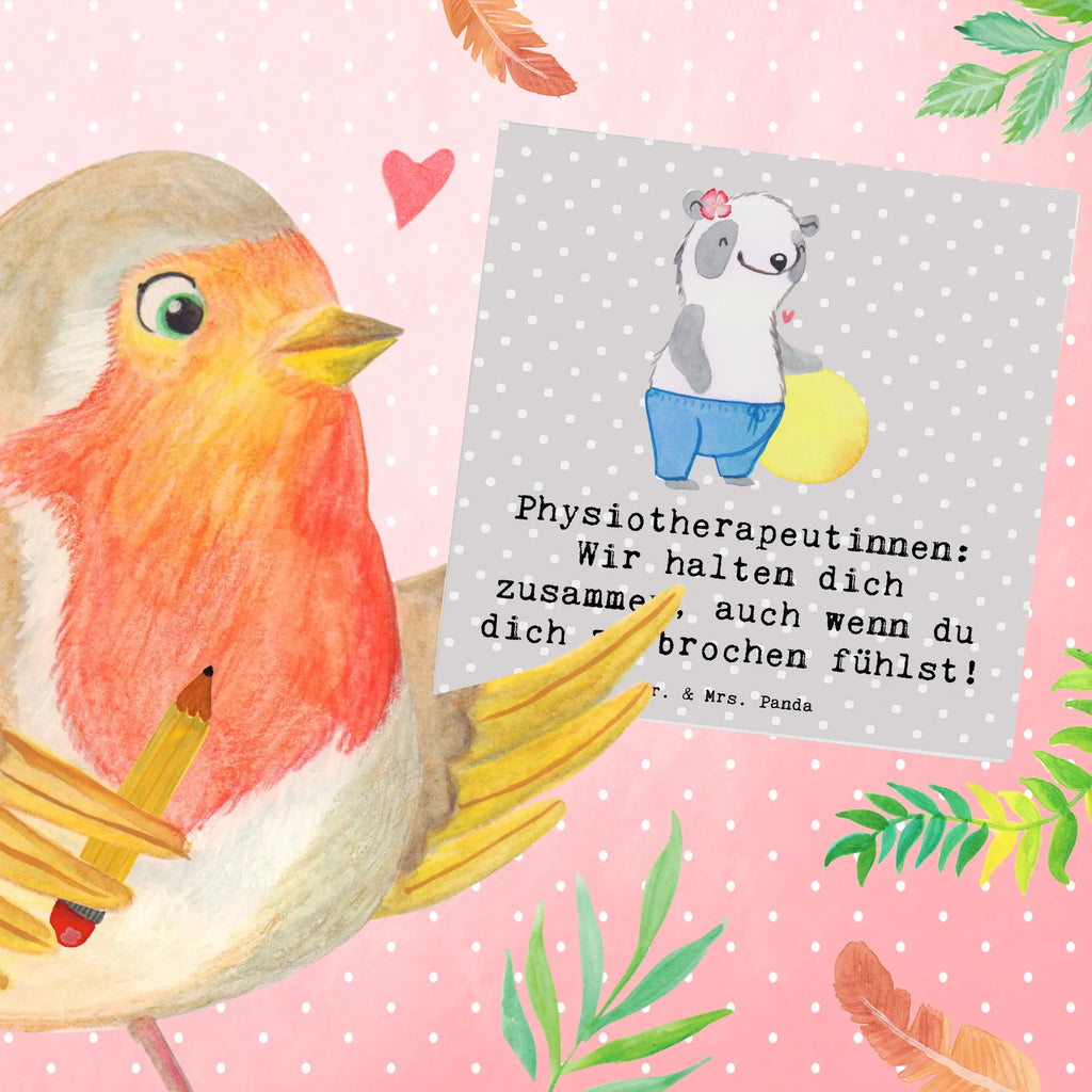 Deluxe Card Physiotherapeutinnen: Wir halten dich zusammen, auch wenn du dich zerbrochen fühlst! Einladungskarte, Hochwertige Grußkarte, Geburtstagskarte, Hochzeitskarte, Klappkarte, Glückwunschkarte, Karte, Grußkarte, Hochwertige Klappkarte, Beruf, Ausbildung, Jubiläum, Abschied, Rente, Kollege, Kollegin, Geschenk, Schenken, Arbeitskollege, Mitarbeiter, Firma, Danke, Dankeschön