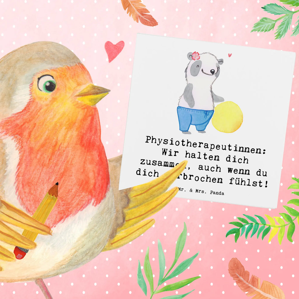 Deluxe Card Physiotherapeutinnen: Wir halten dich zusammen, auch wenn du dich zerbrochen fühlst! Einladungskarte, Hochwertige Grußkarte, Geburtstagskarte, Hochzeitskarte, Klappkarte, Glückwunschkarte, Karte, Grußkarte, Hochwertige Klappkarte, Beruf, Ausbildung, Jubiläum, Abschied, Rente, Kollege, Kollegin, Geschenk, Schenken, Arbeitskollege, Mitarbeiter, Firma, Danke, Dankeschön