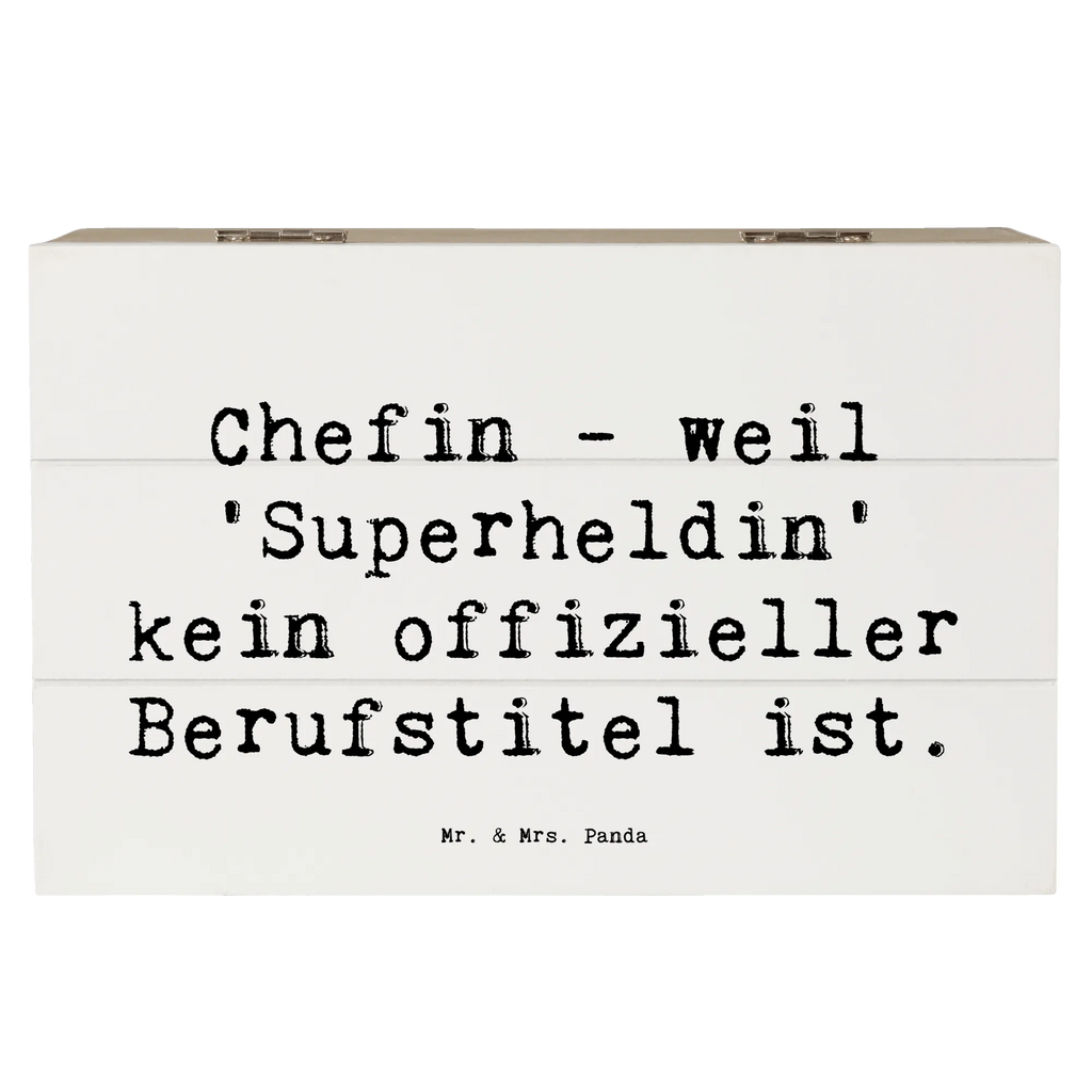 Holzkiste Spruch Chefin - weil 'Superheldin' kein offizieller Berufstitel ist. Holzkiste, Kiste, Erinnerungskiste, Dekokiste, XXL, Truhe, Geschenkbox, Geschenkdose, Aufbewahrungsbox, Schatulle, Schatzkiste, Erinnerungsbox, Beruf, Ausbildung, Jubiläum, Abschied, Rente, Kollege, Kollegin, Geschenk, Schenken, Arbeitskollege, Mitarbeiter, Firma, Danke, Dankeschön