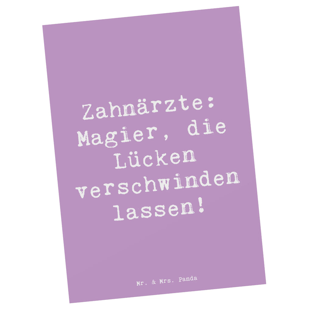 Postcard Saying Zahnärzte: Magier, die Lücken verschwinden lassen! Karte, Dankeskarte, Ansichtskarten, Postkarte, Einladung Geburtstag, Ansichtskarte, Einladungskarte, Grußkarte, Geschenkkarte, Einladung, Geburtstagskarte, Einladungskarten Geburtstag, Beruf, Ausbildung, Jubiläum, Abschied, Rente, Kollege, Kollegin, Geschenk, Schenken, Arbeitskollege, Mitarbeiter, Firma, Danke, Dankeschön