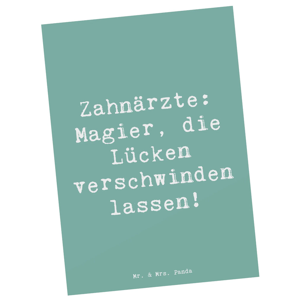 Postcard Saying Zahnärzte: Magier, die Lücken verschwinden lassen! Karte, Dankeskarte, Ansichtskarten, Postkarte, Einladung Geburtstag, Ansichtskarte, Einladungskarte, Grußkarte, Geschenkkarte, Einladung, Geburtstagskarte, Einladungskarten Geburtstag, Beruf, Ausbildung, Jubiläum, Abschied, Rente, Kollege, Kollegin, Geschenk, Schenken, Arbeitskollege, Mitarbeiter, Firma, Danke, Dankeschön