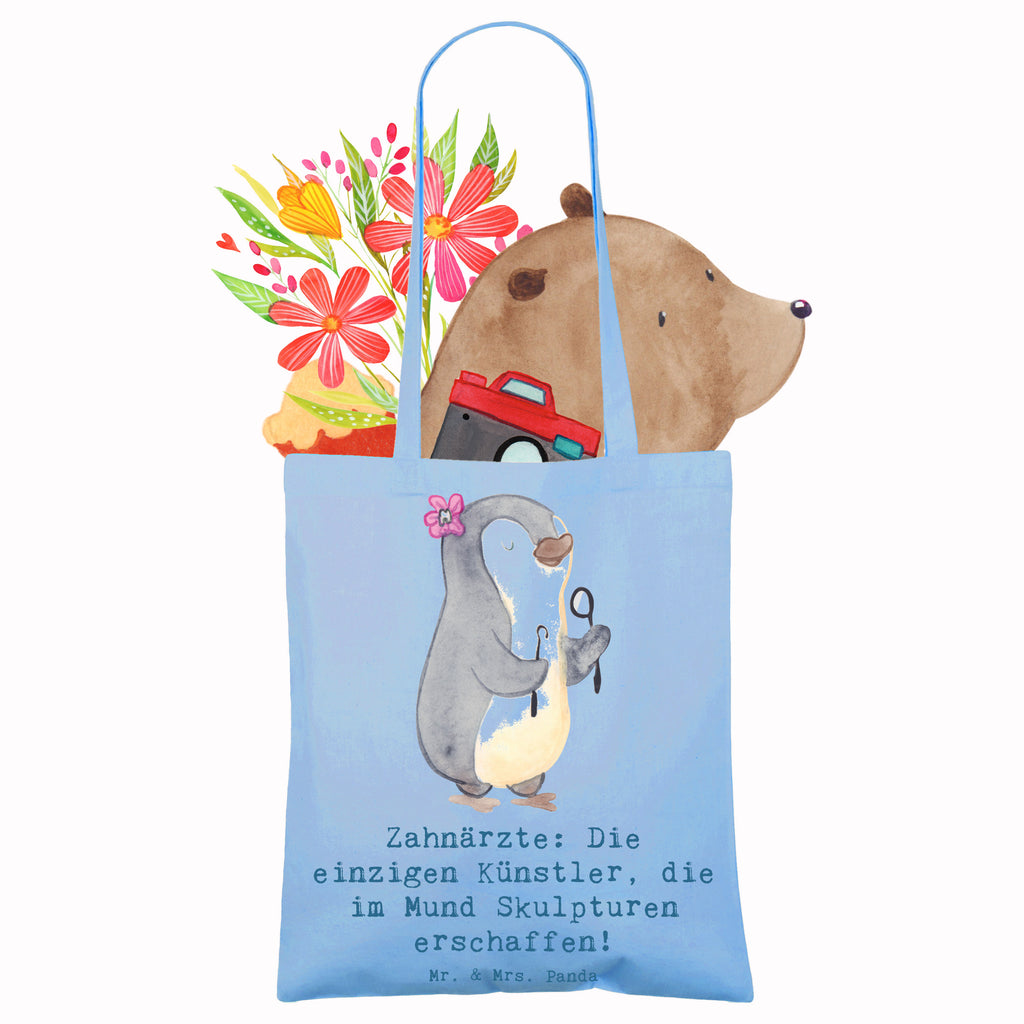 Tote bag Zahnärzte: Die einzigen Künstler, die im Mund Skulpturen erschaffen! Beutel, Jutetasche, Laptoptasche, Strandtasche, Stofftasche, Tragetasche, Schultertasche, Tasche, Einkaufstüte, Stoffbeutel, Einkaufstasche, Jutebeutel, Beuteltasche, Shopper, Badetasche, Umhängetasche, Beruf, Ausbildung, Jubiläum, Abschied, Rente, Kollege, Kollegin, Geschenk, Schenken, Arbeitskollege, Mitarbeiter, Firma, Danke, Dankeschön