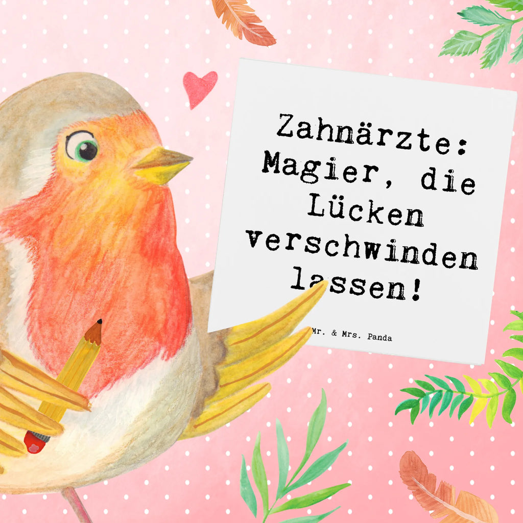 Deluxe Karte Spruch Zahnarzt Magier Karte, Hochzeitskarte, Hochwertige Klappkarte, Geburtstagskarte, Glückwunschkarte, Einladungskarte, Grußkarte, Hochwertige Grußkarte, Klappkarte, Beruf, Ausbildung, Jubiläum, Abschied, Rente, Kollege, Kollegin, Geschenk, Schenken, Arbeitskollege, Mitarbeiter, Firma, Danke, Dankeschön