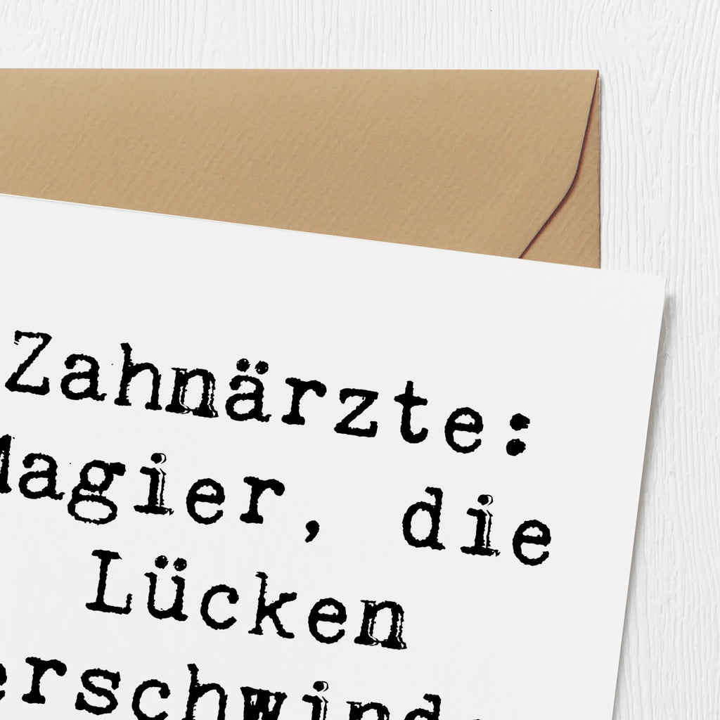 Deluxe Karte Spruch Zahnarzt Magier Karte, Hochzeitskarte, Hochwertige Klappkarte, Geburtstagskarte, Glückwunschkarte, Einladungskarte, Grußkarte, Hochwertige Grußkarte, Klappkarte, Beruf, Ausbildung, Jubiläum, Abschied, Rente, Kollege, Kollegin, Geschenk, Schenken, Arbeitskollege, Mitarbeiter, Firma, Danke, Dankeschön
